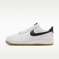 Nike Air Force 1 '07 Men's Shoes - White/Gum Light Brown/Black - Image 1