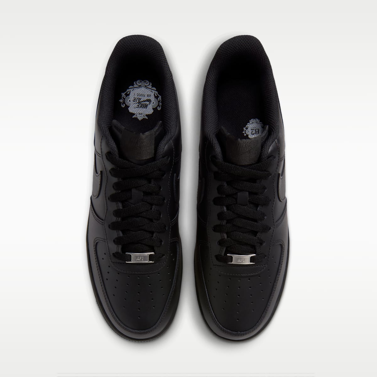 Nike Air Force 1 '07 Men's Shoes - Black/Black - Image 4