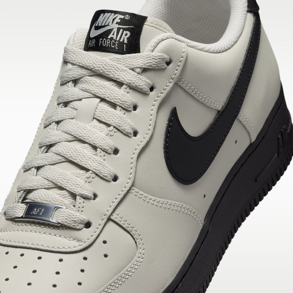 Nike Air Force 1 '07 Men's Shoes - Light Bone/Black - Image 7
