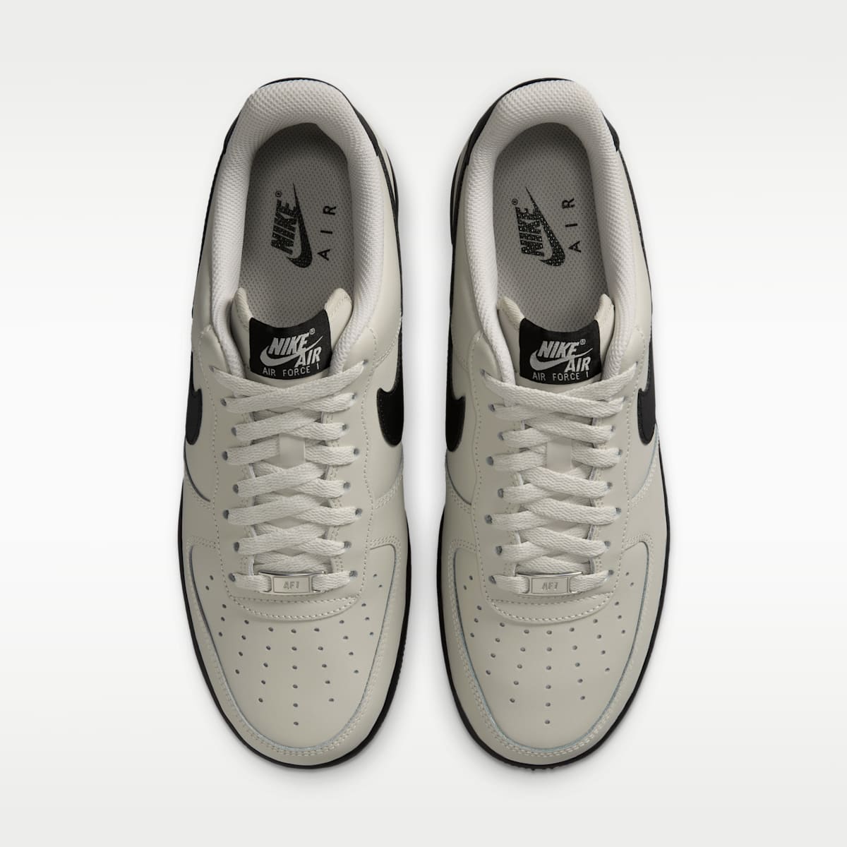 Nike Air Force 1 '07 Men's Shoes - Light Bone/Black - Image 4
