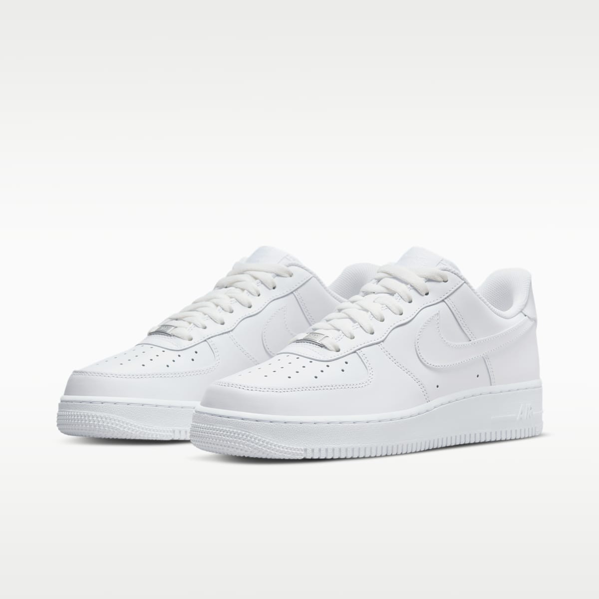 Nike Air Force 1 '07 Men's Shoes - White/White - Image 5