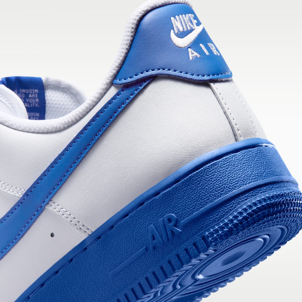 Nike Air Force 1 '07 Men's Shoes - White/Game Royal - Image 8