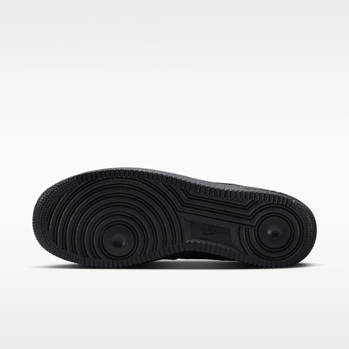 Nike Air Force 1 '07 Men's Shoes - Black/Metallic Dark Grey - Image 2