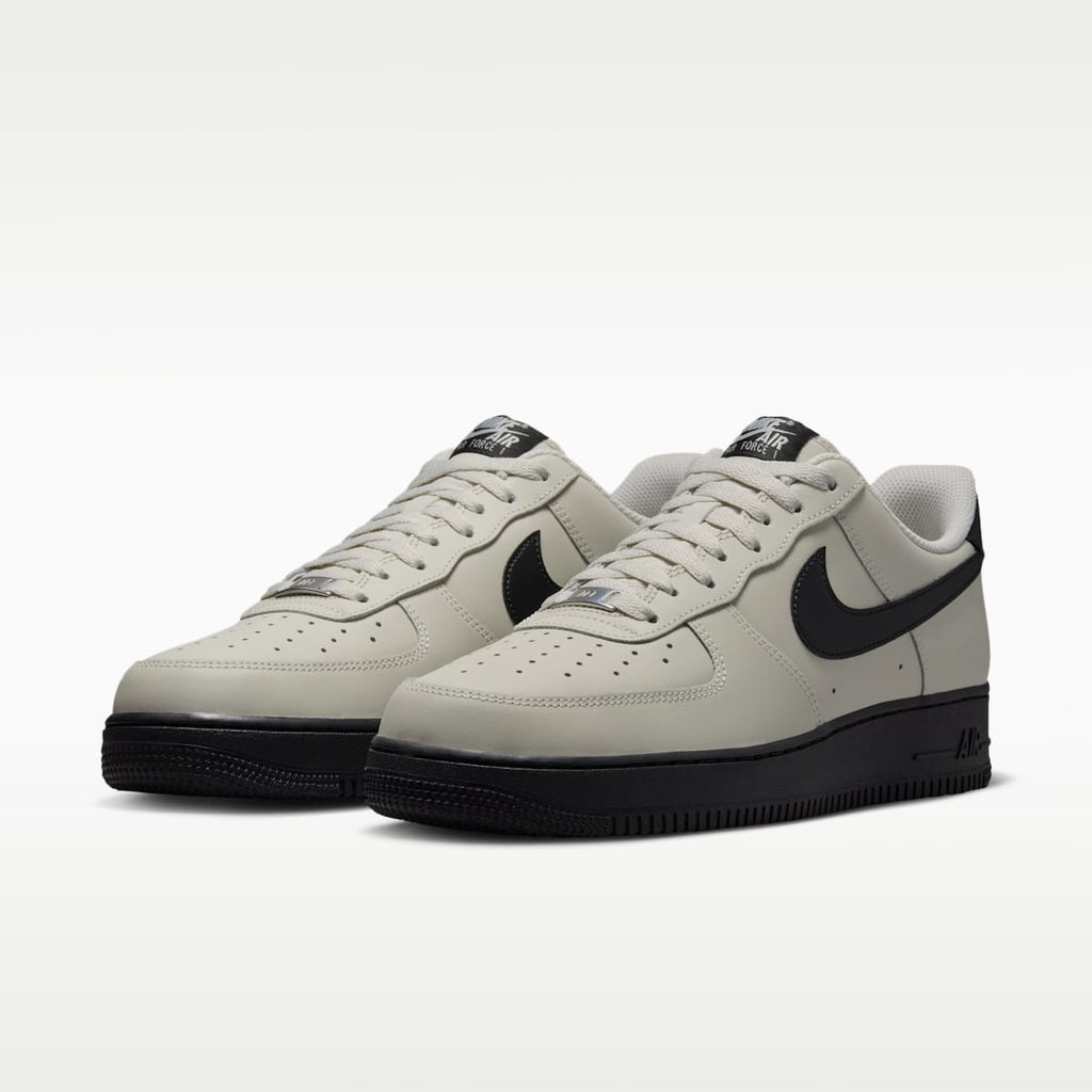 Nike Air Force 1 '07 Men's Shoes - Light Bone/Black - Image 5