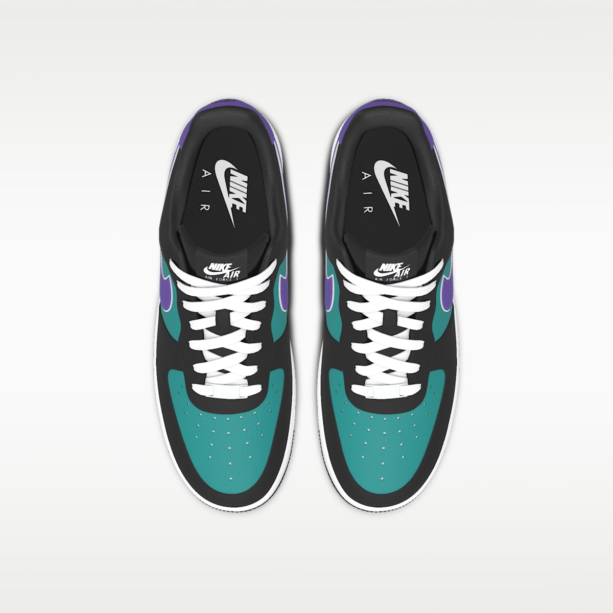 Nike Air Force 1 Big Kids' Shoes - Multi-Color/Multi-Color - Image 4