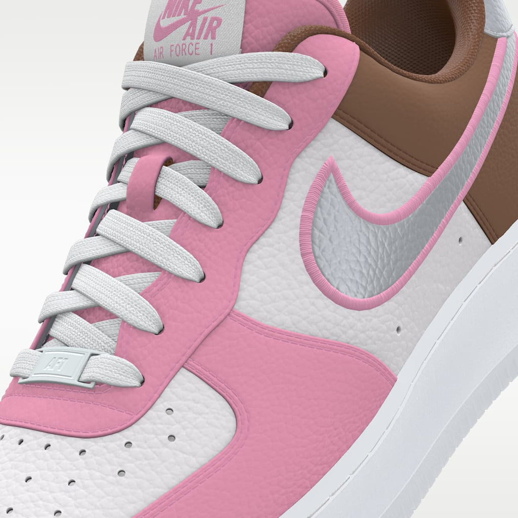 Nike Air Force 1 Big Kids' Shoes - Multi-Color/Multi-Color - Image 7