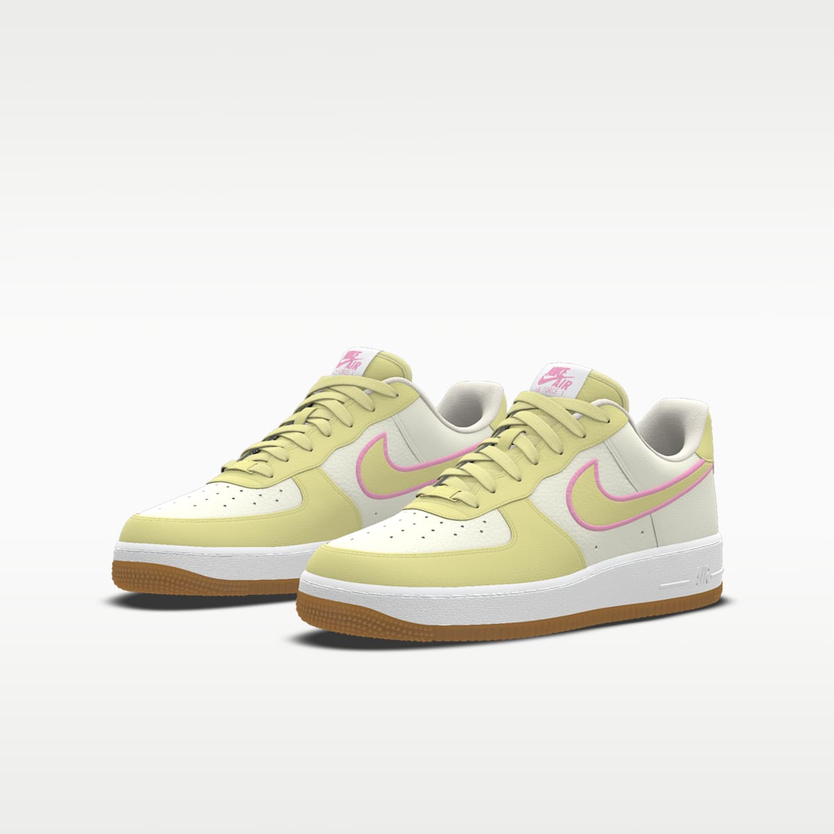 Nike Air Force 1 Big Kids' Shoes - Multi-Color/Multi-Color - Image 2