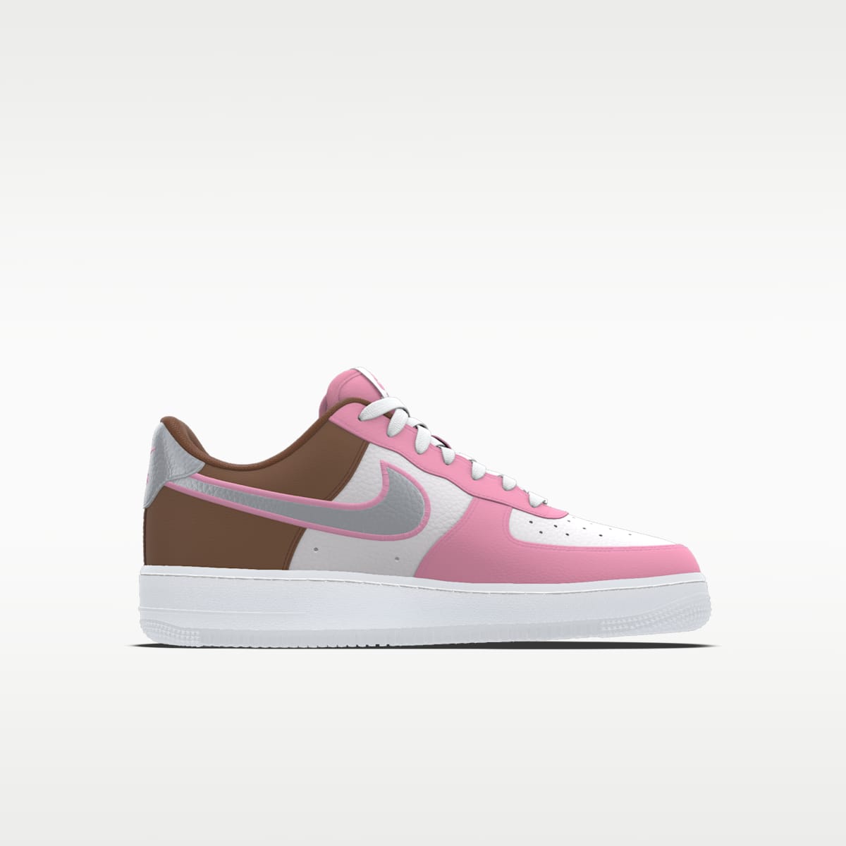 Nike Air Force 1 Big Kids' Shoes - Multi-Color/Multi-Color - Image 3