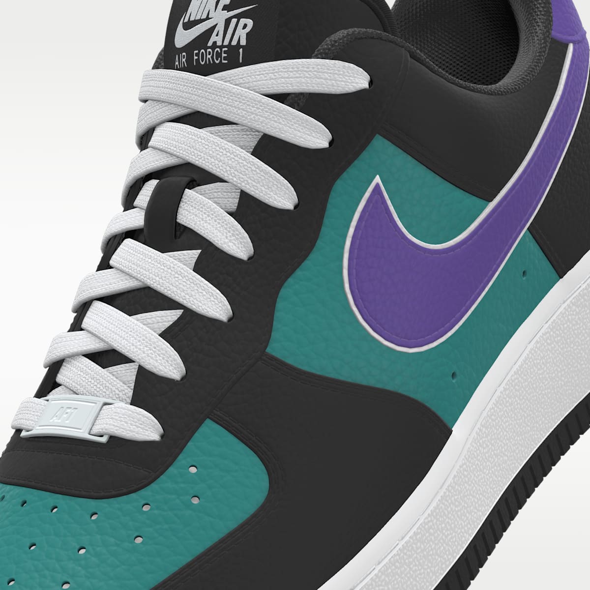 Nike Air Force 1 Big Kids' Shoes - Multi-Color/Multi-Color - Image 7