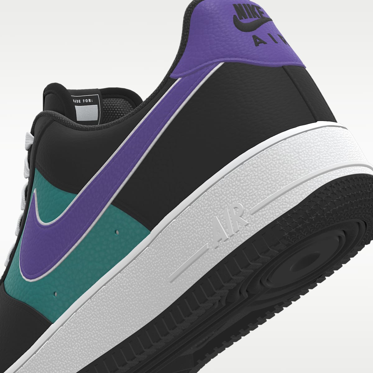 Nike Air Force 1 Big Kids' Shoes - Multi-Color/Multi-Color - Image 8