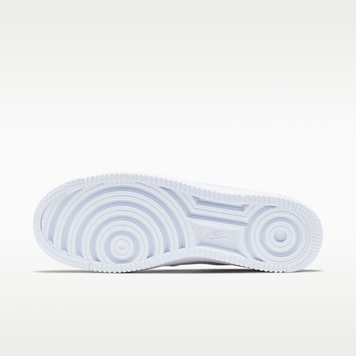 Nike Air Force 1 Flyknit 2.0 Shoes - White/Pure Platinum/White/Pure Platinum - Image 2