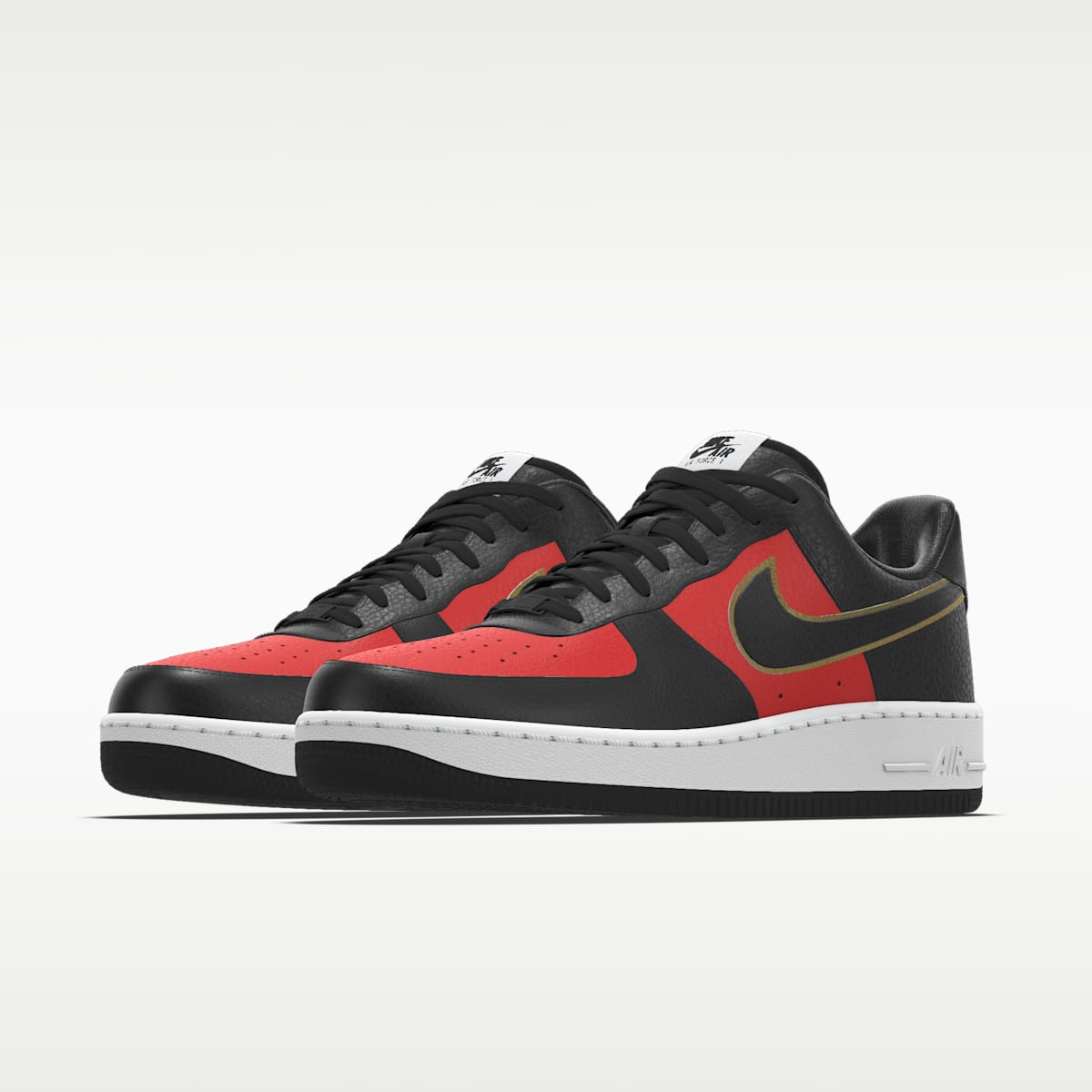 Nike Air Force 1 Low By You Custom Men's Shoes - Multi-Color/Multi-Color/Multi-Color - Image 2