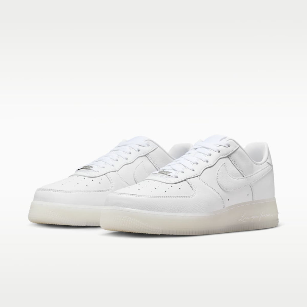 NOCTA Air Force 1 Low Men's Shoes - White/Metallic Silver/Cobalt Tint - Image 5