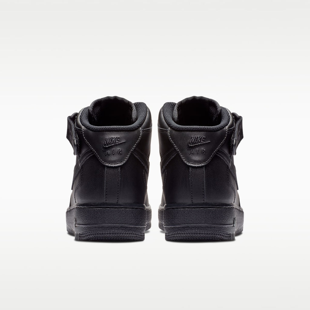 Nike Air Force 1 Mid '07 Men's Shoes - Black/Black - Image 6