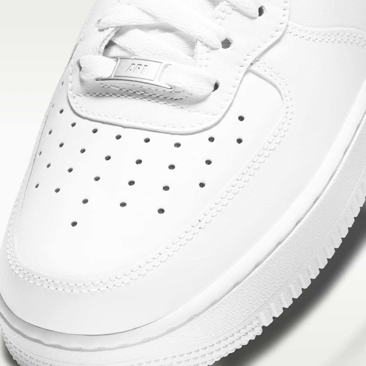 Nike Air Force 1 Mid '07 Men's Shoes - White/White - Image 7