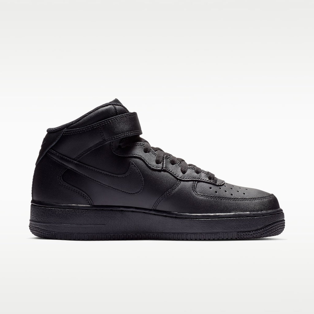 Nike Air Force 1 Mid '07 Men's Shoes - Black/Black - Image 3