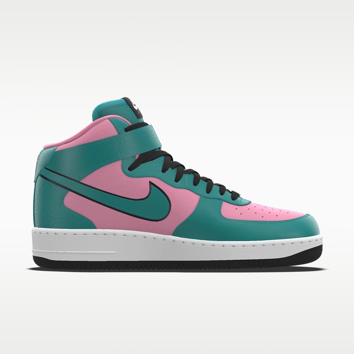 Nike Air Force 1 Mid By You Custom Men's Shoes - Multi-Color/Multi-Color/Multi-Color - Image 3