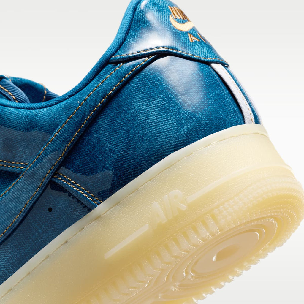Nike Air Force 1 Retro Men's Shoes - Coastal Blue/Natural/Flax/Coastal Blue - Image 8