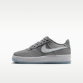Nike Air Force 1 SE Big Kids' Shoes - Pencil Point/Work Blue/Wolf Grey