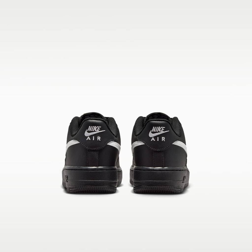 Nike Air Force 1 Tech Big Kids' Shoes - Black/Black/White
