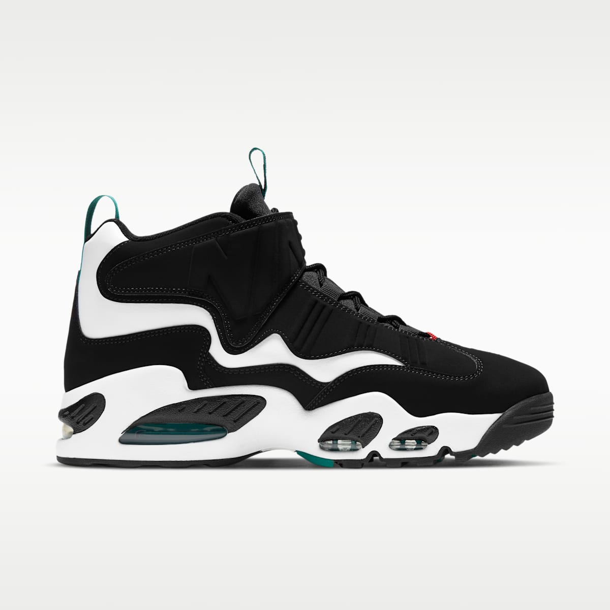 Nike Air Griffey Max 1 Men's Shoes - White/Fresh Water/Black - Image 3