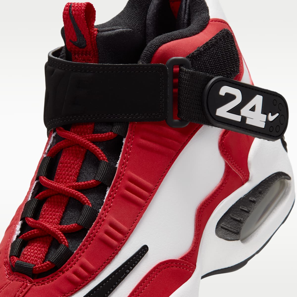Nike Air Griffey Max 1 Men's Shoes - White/Black/Varsity Red - Image 7