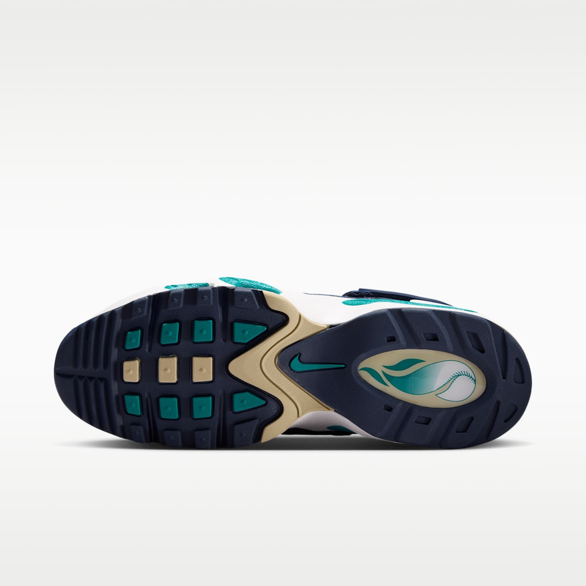 Nike Air Griffey Max 1 Men's Shoes - Midnight Navy/Fresh Water/Summit White/Team Gold - Image 2