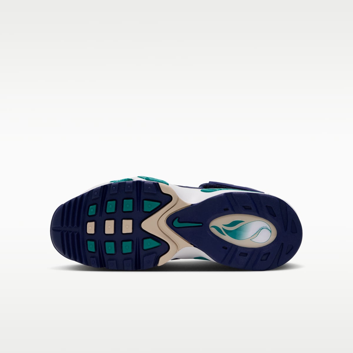 Nike Air Griffey Max 1 Big Kids' Shoes - Midnight Navy/Fresh Water/Summit White/Team Gold