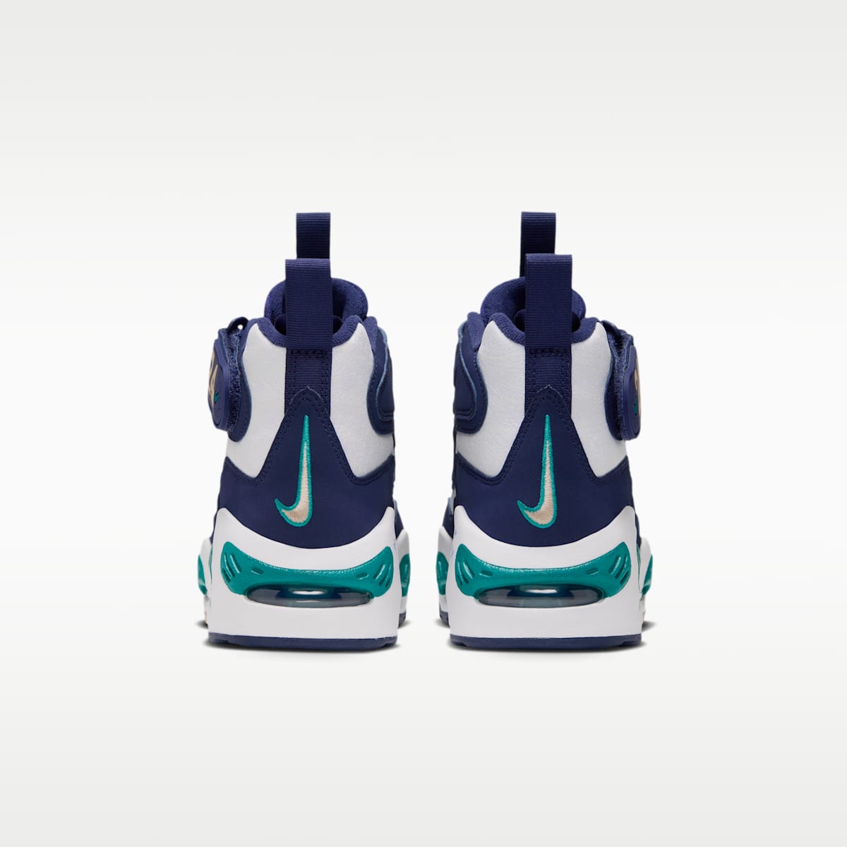 Nike Air Griffey Max 1 Big Kids' Shoes - Midnight Navy/Fresh Water/Summit White/Team Gold - Image 6