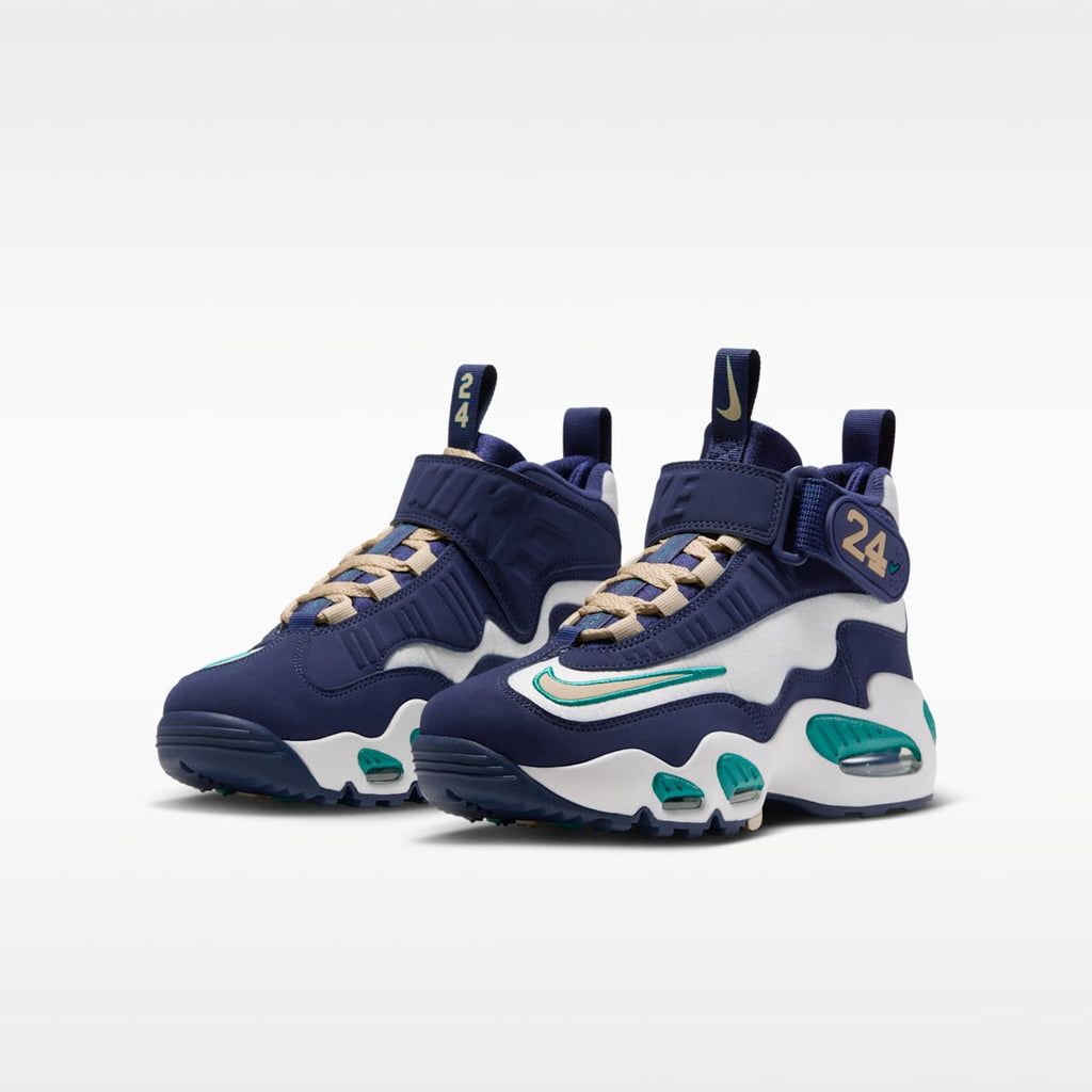 Nike Air Griffey Max 1 Big Kids' Shoes - Midnight Navy/Fresh Water/Summit White/Team Gold