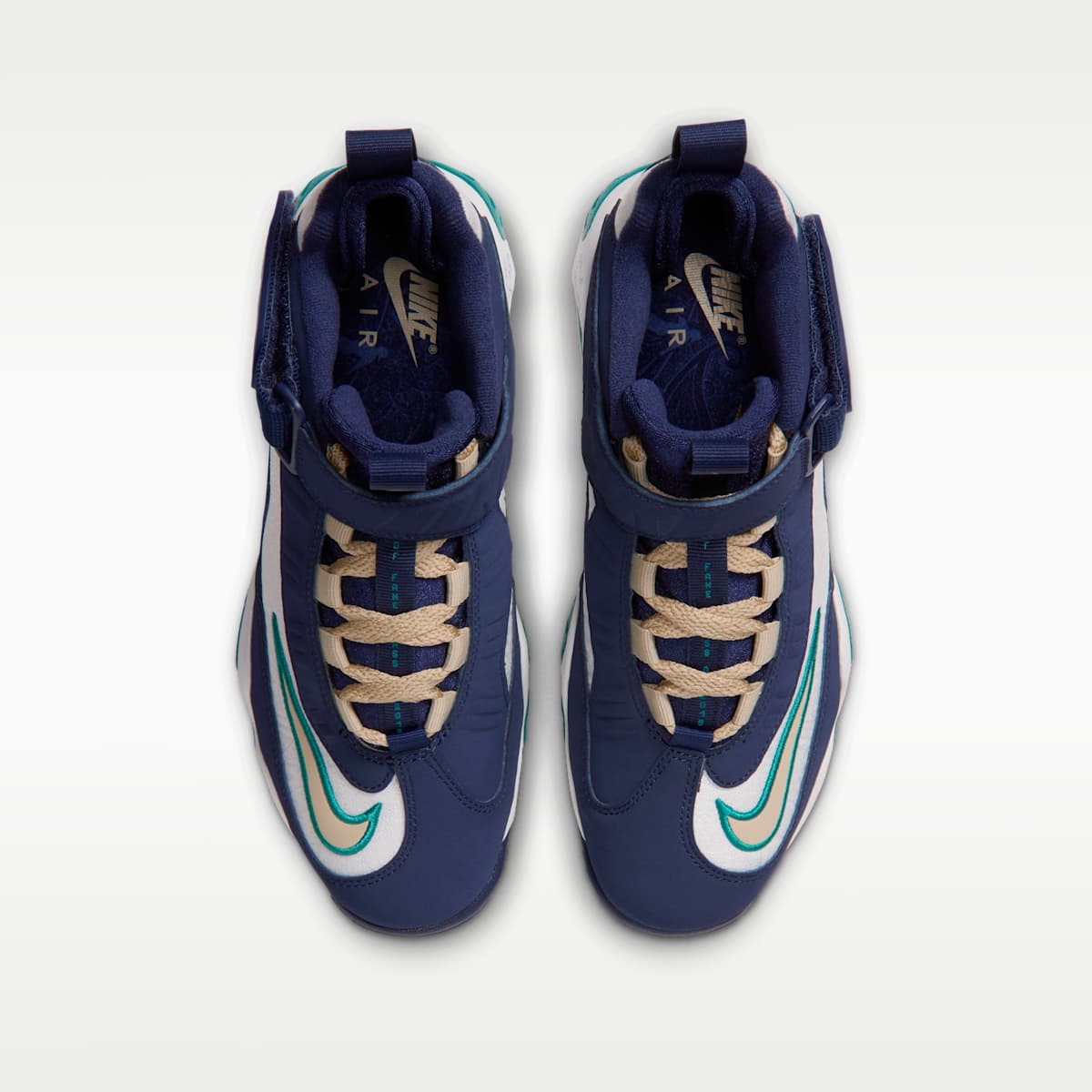 Nike Air Griffey Max 1 Big Kids' Shoes - Midnight Navy/Fresh Water/Summit White/Team Gold - Image 4