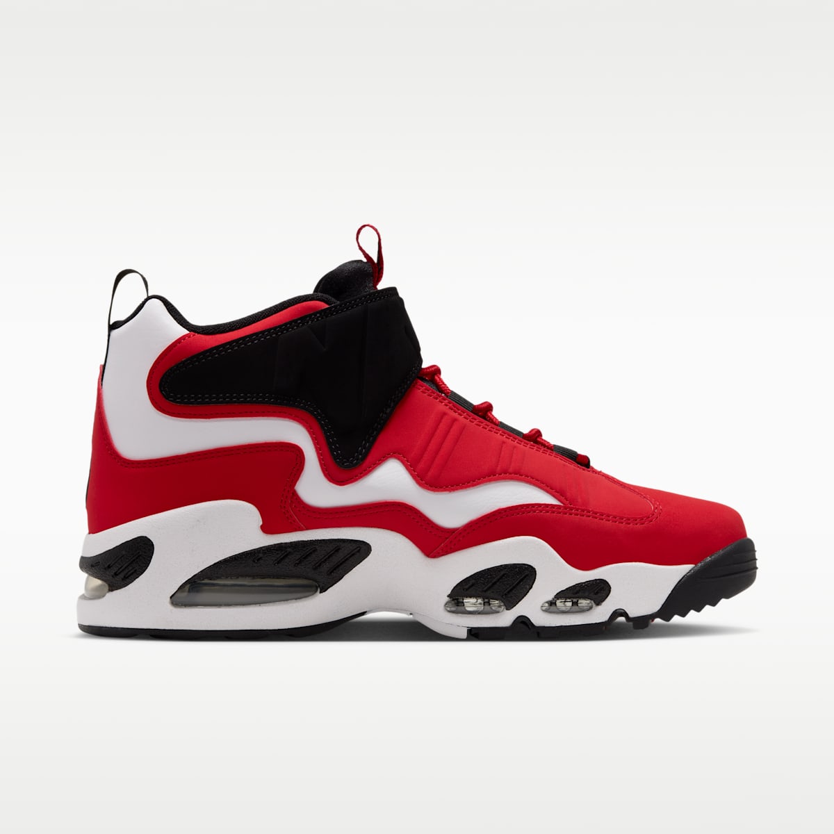 Nike Air Griffey Max 1 Men's Shoes - White/Black/Varsity Red - Image 3