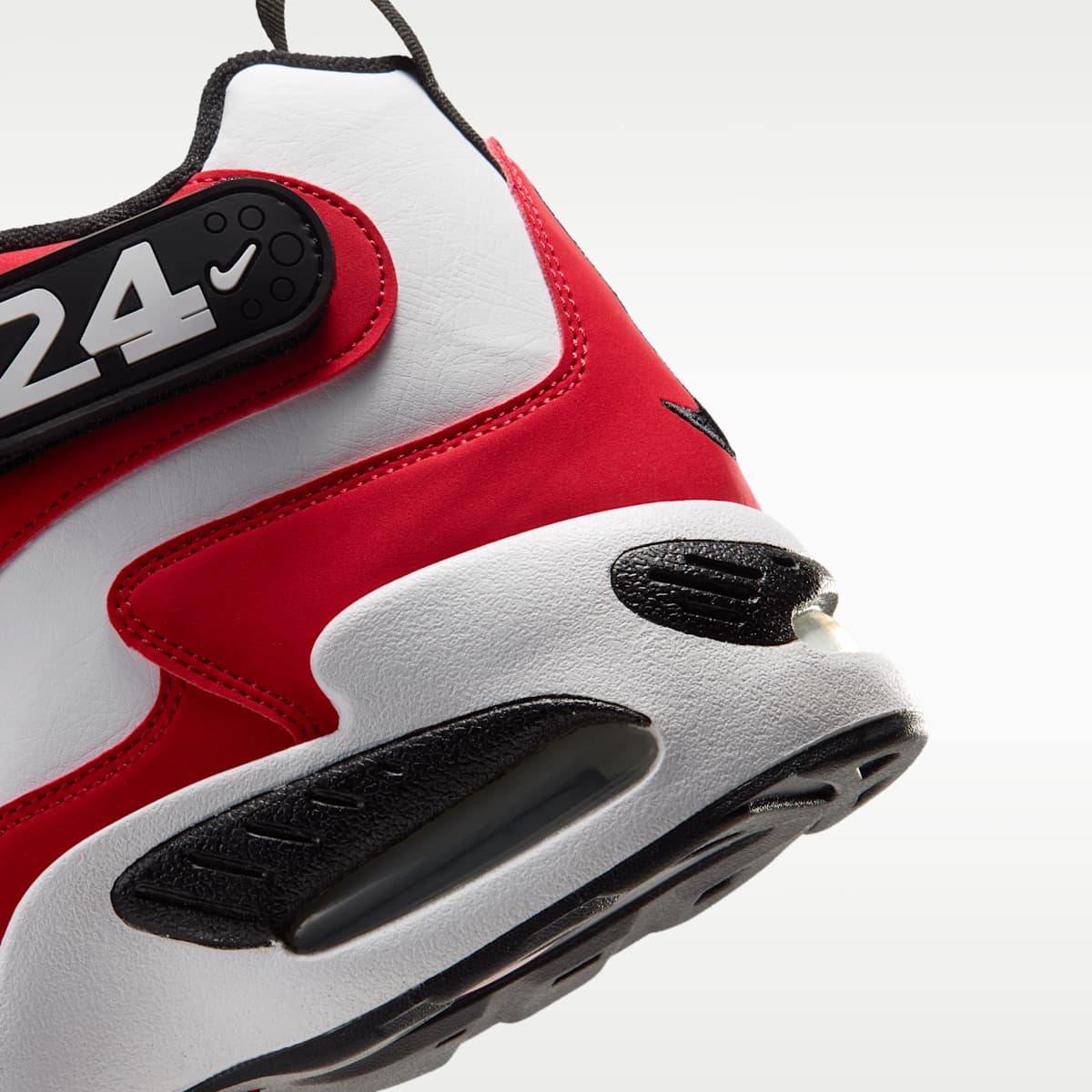 Nike Air Griffey Max 1 Men's Shoes - White/Black/Varsity Red - Image 8