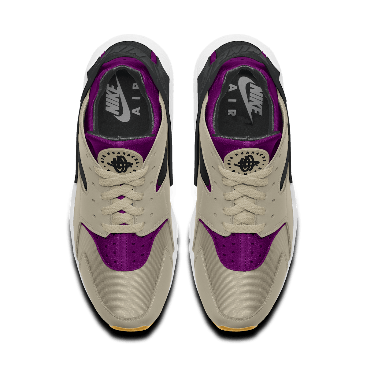 Nike Air Huarache By You Custom Men's Shoes - Multi-Color/Multi-Color/Multi-Color - Image 4