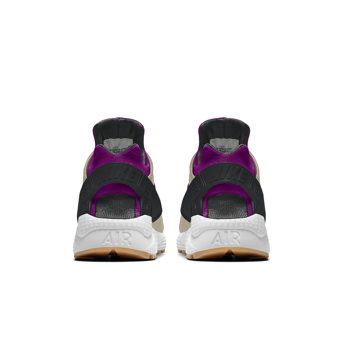 Nike Air Huarache By You Custom Men's Shoes - Multi-Color/Multi-Color/Multi-Color - Image 5