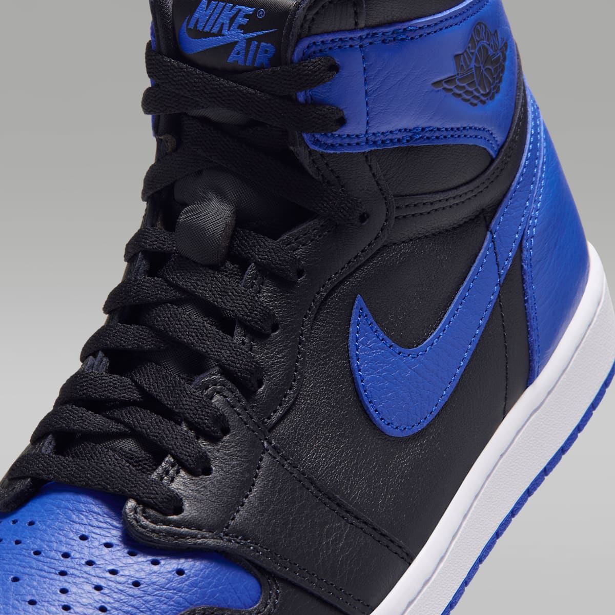 Air Jordan 1 High OG "Royal" Men's Shoes - Black/White/Game Royal - Image 7