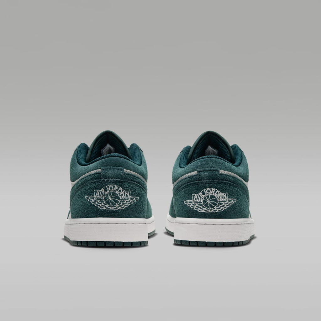 Air Jordan 1 Low Men's Shoes - Midnight Spruce/Pale Ivory/Light Orewood Brown - Image 6