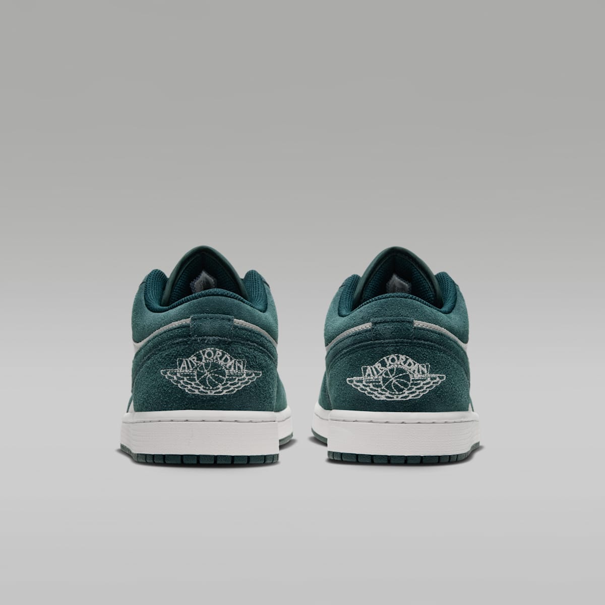 Air Jordan 1 Low Men's Shoes - Midnight Spruce/Pale Ivory/Light Orewood Brown - Image 6