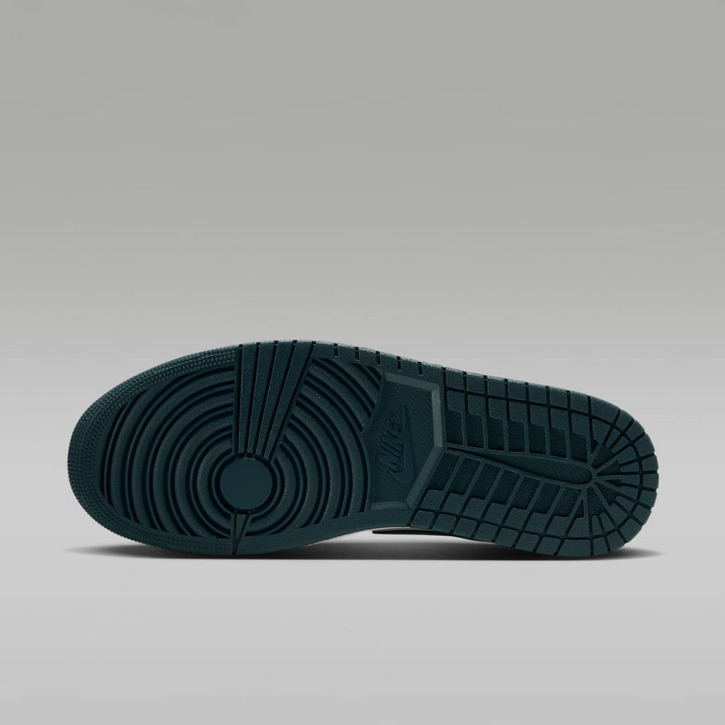 Air Jordan 1 Low Men's Shoes - Midnight Spruce/Pale Ivory/Light Orewood Brown - Image 2