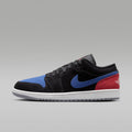 Air Jordan 1 Low Men's Shoes - Black/True Blue/Varsity Red/Summit White - Image 1