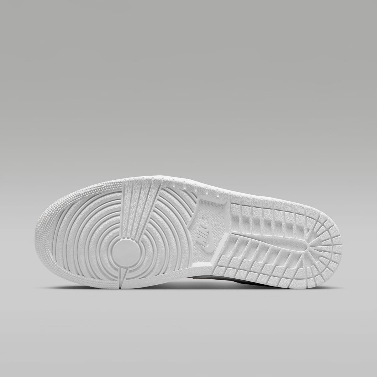 Air Jordan 1 Low Men's Shoes - White/White/White - Image 2