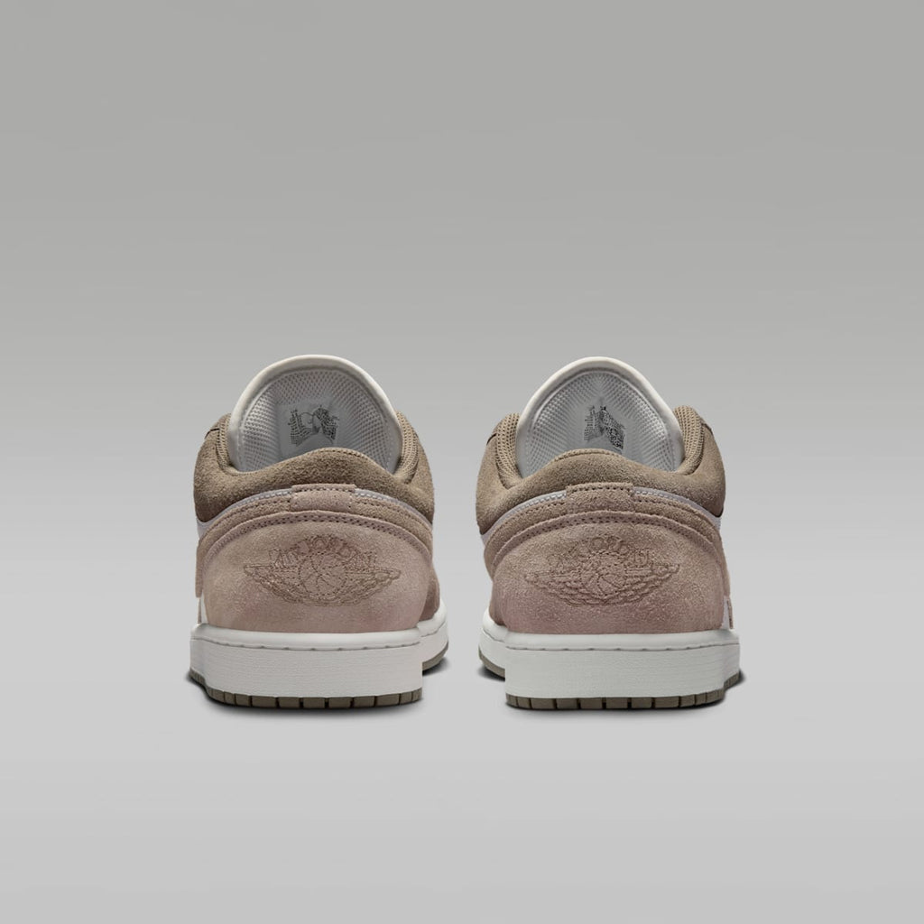 Women's Air Jordan 1 Low Men's Shoes - Olive Grey/Summit White/Pale Ivory/Enigma Stone
