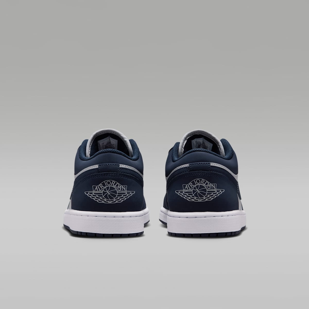 Air Jordan 1 Low Men's Shoes - Obsidian/Grey Fog/Pink Foam/Obsidian - Image 6