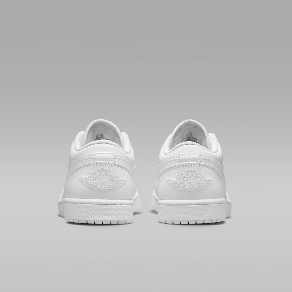 Air Jordan 1 Low Men's Shoes - White/White/White - Image 6