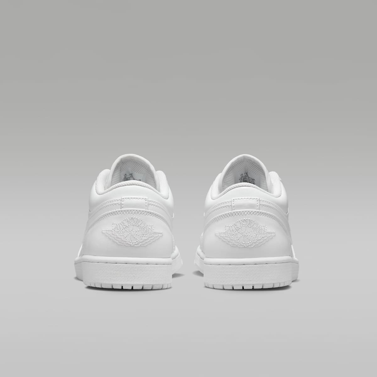 Air Jordan 1 Low Men's Shoes - White/White/White - Image 6