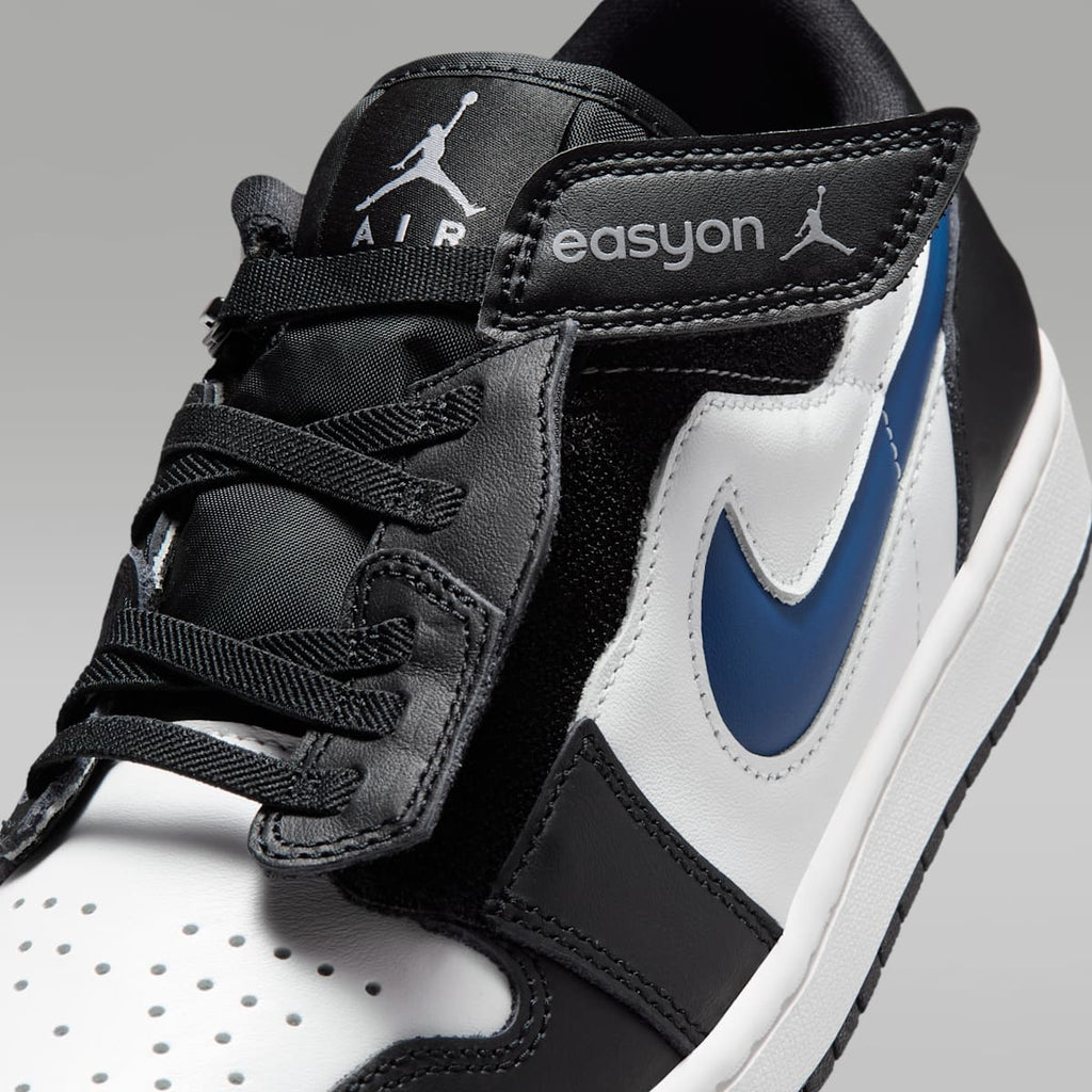 Air Jordan 1 Low EasyOn Men's Shoes - Black/True Blue/Summit White/Varsity Red - Image 7