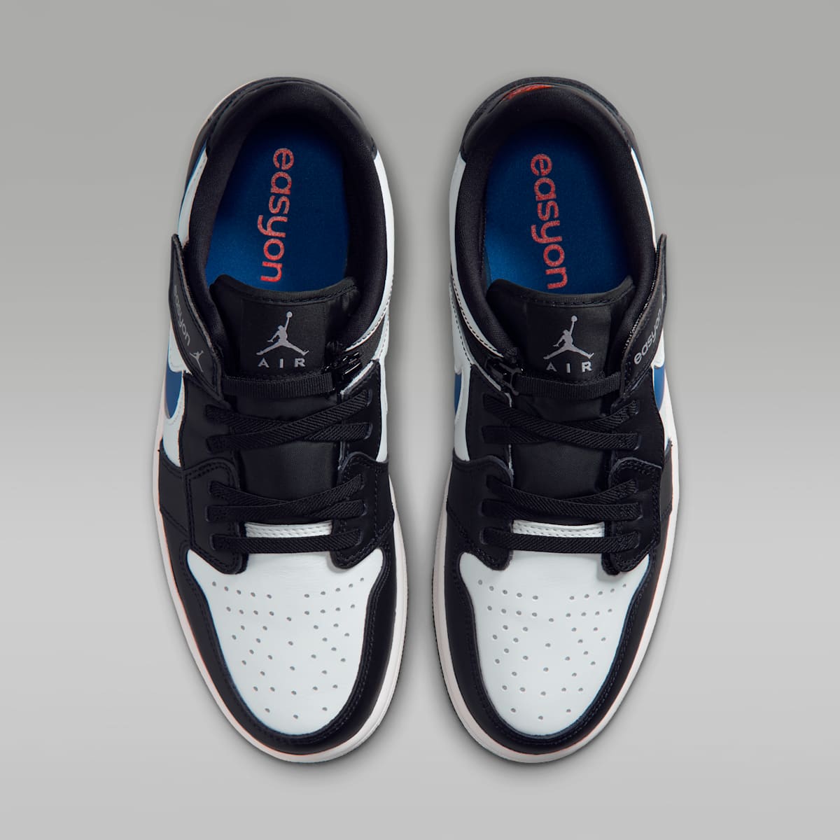 Air Jordan 1 Low EasyOn Men's Shoes - Black/True Blue/Summit White/Varsity Red - Image 4