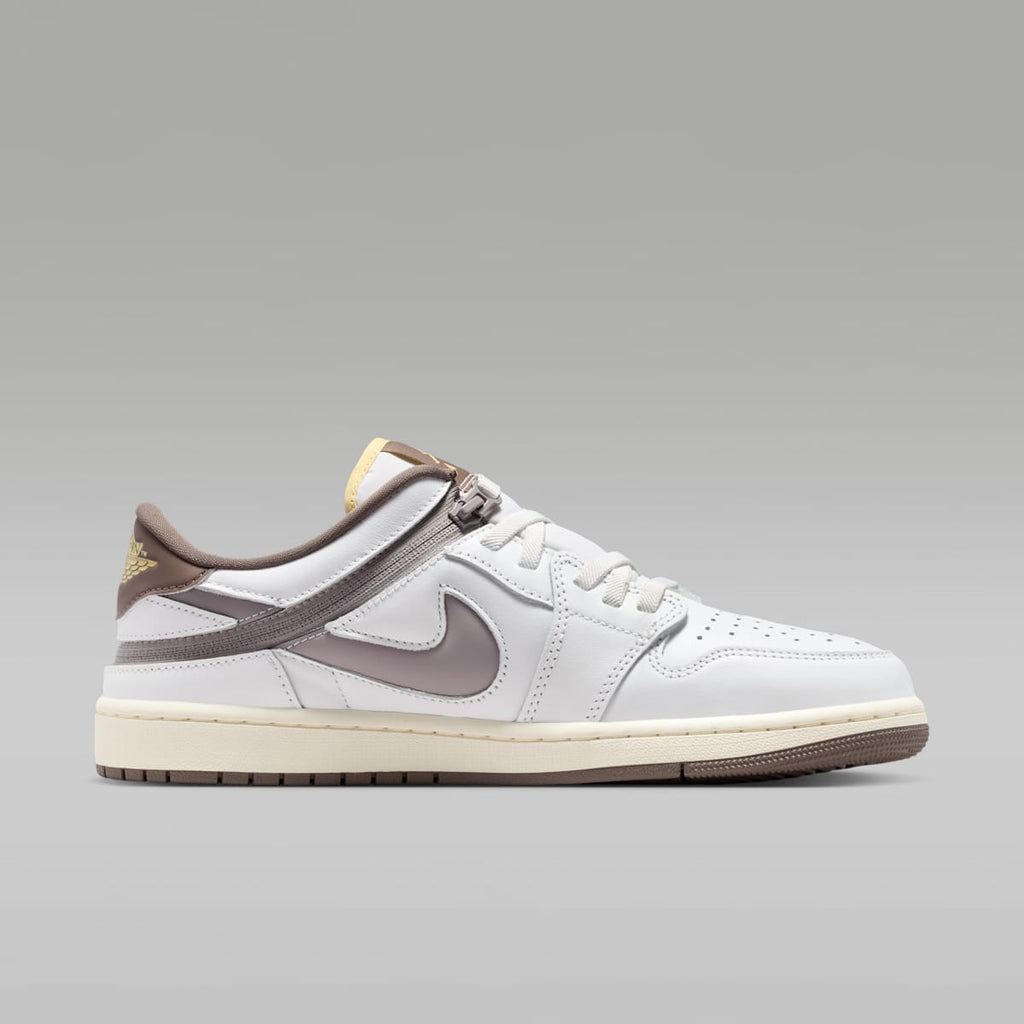 Air Jordan 1 Low EasyOn Men's Shoes - Summit White/Olive Grey/Lemon Wash/Enigma Stone - Image 3