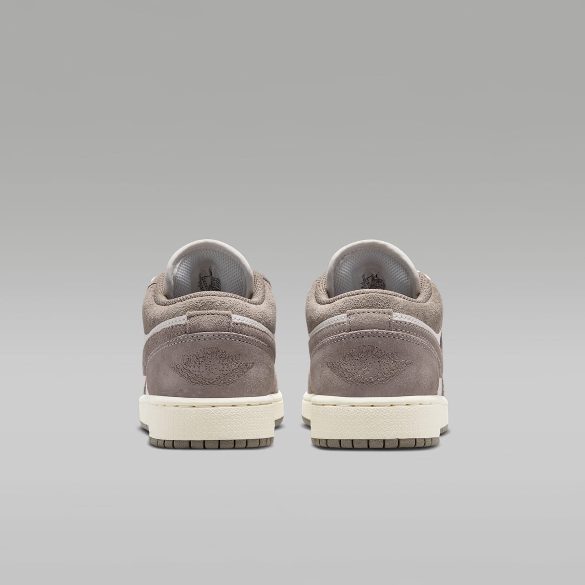 Air Jordan 1 Low Big Kids' Shoes - Olive Grey/Summit White/Pale Ivory/Enigma Stone - Image 6