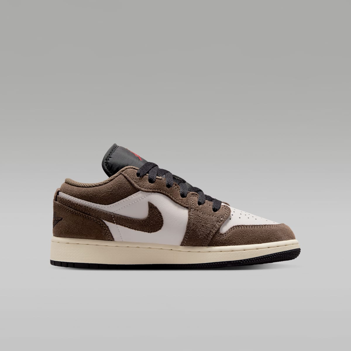 Air Jordan 1 Low Big Kids' Shoes - Palomino/Phantom/Sail/Black